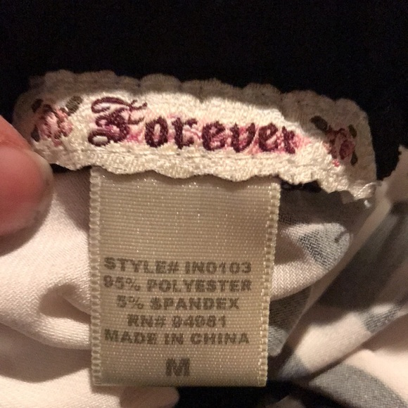 A- List By Wrapper Black and White Retro Style Halter Dress Size M - Picture 6 of 8